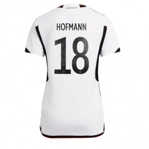 Tyskland Jonas Hofmann #18 Hjemmebanetrøje Dame VM 2022 Kort ærmer
